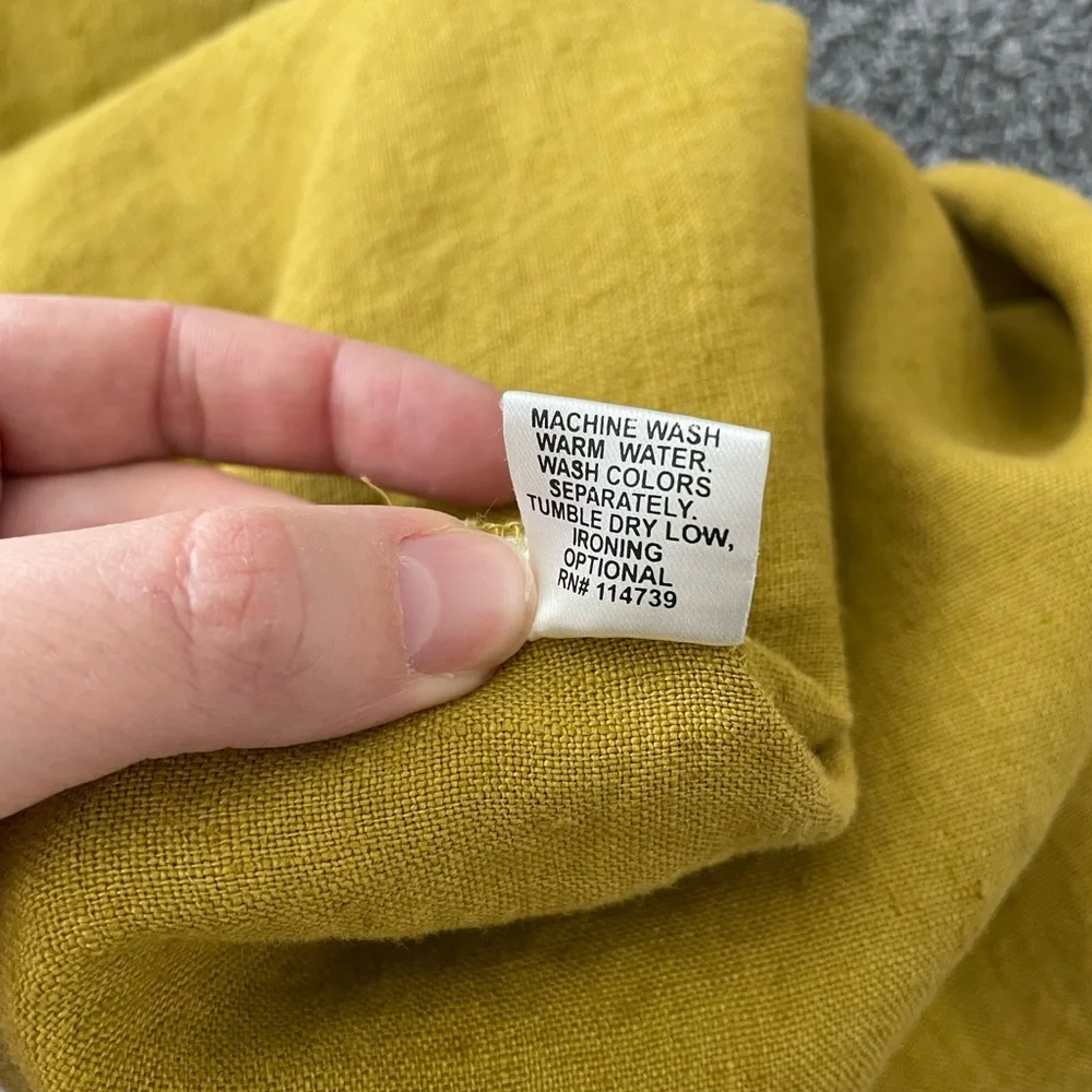 Flax linen top — size S - Picture 5 of 5